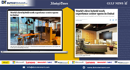 Hybrid Work Experience Centre Launches in Dubai as an initiative by Jabra & DT collaboration